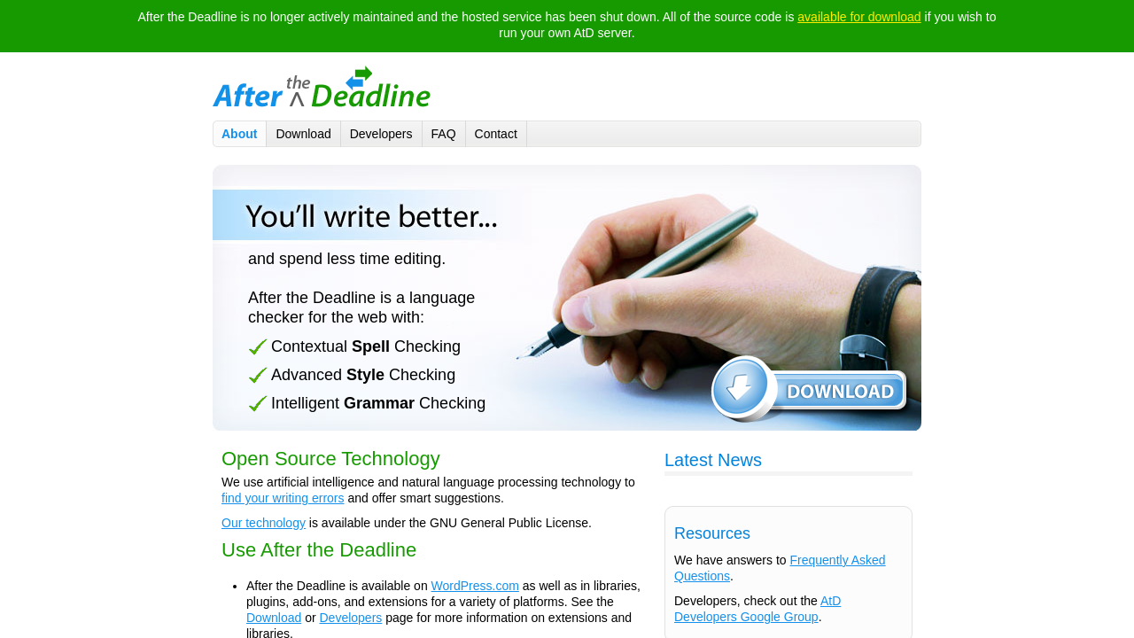 After the Deadline